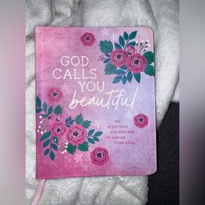 Barbour Pink and Purple Floral Devotional Book